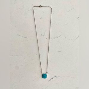 Sterling silver turquoise necklace